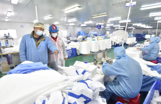 国网武汉新洲供电公司 全力护航医疗物资生产，筑牢电力生命线